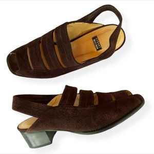 Stuart Weitzman Size 7 Slingback Sandals Heels